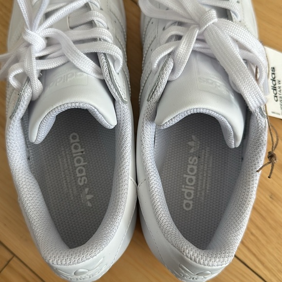 Adidas Superstar, white, US4.5M/6W - Picture 6 of 9